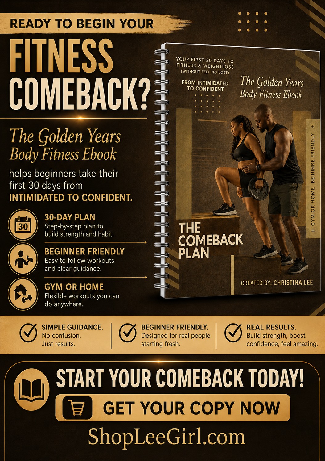 THE GOLDEN YEARS BODY FITNESS EBOOK